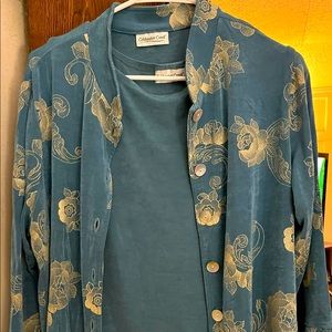 Coldwater Creek shell and jacket